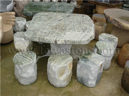 Granite Table and Benches