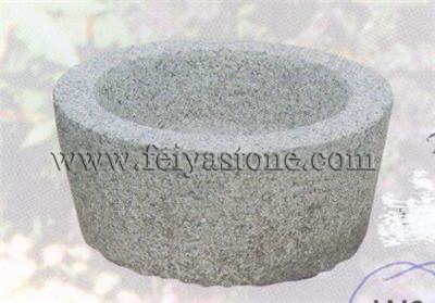 natural stone flowerpot