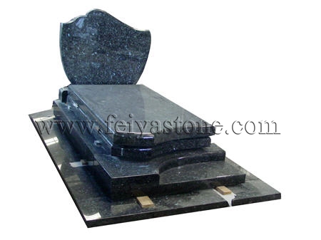 flat style monument stone