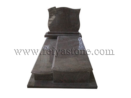 flat style monument stone