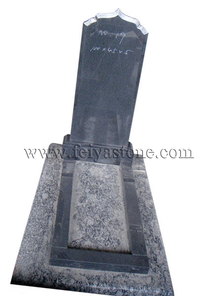 flat style monument stone