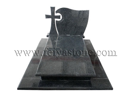 flat style monument stone