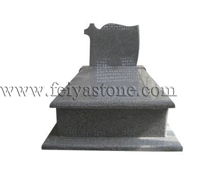 flat style monument stone