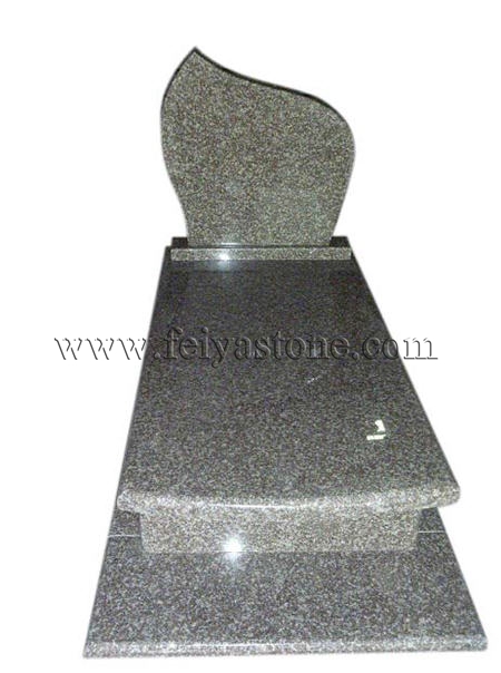 flat style monument stone