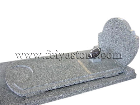 flat style monument stone